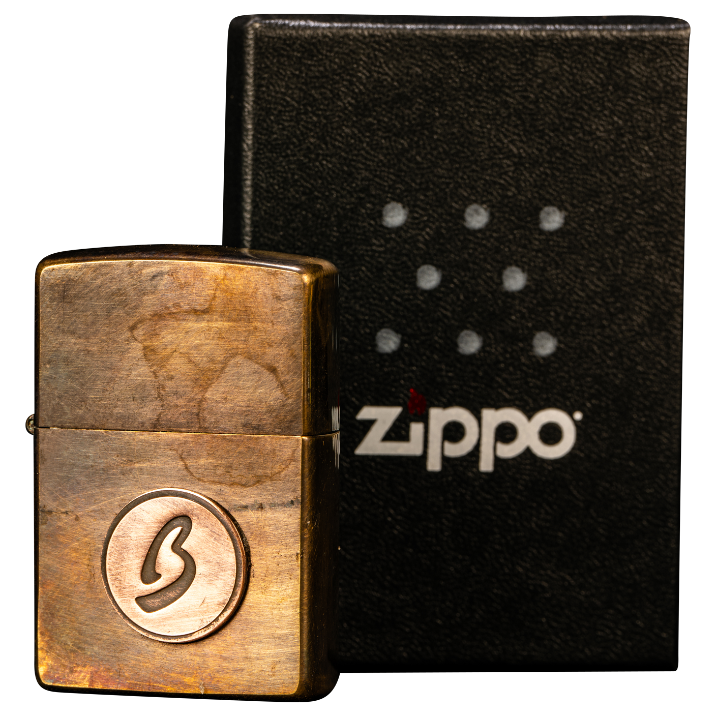 Circle B Zippo Lighter