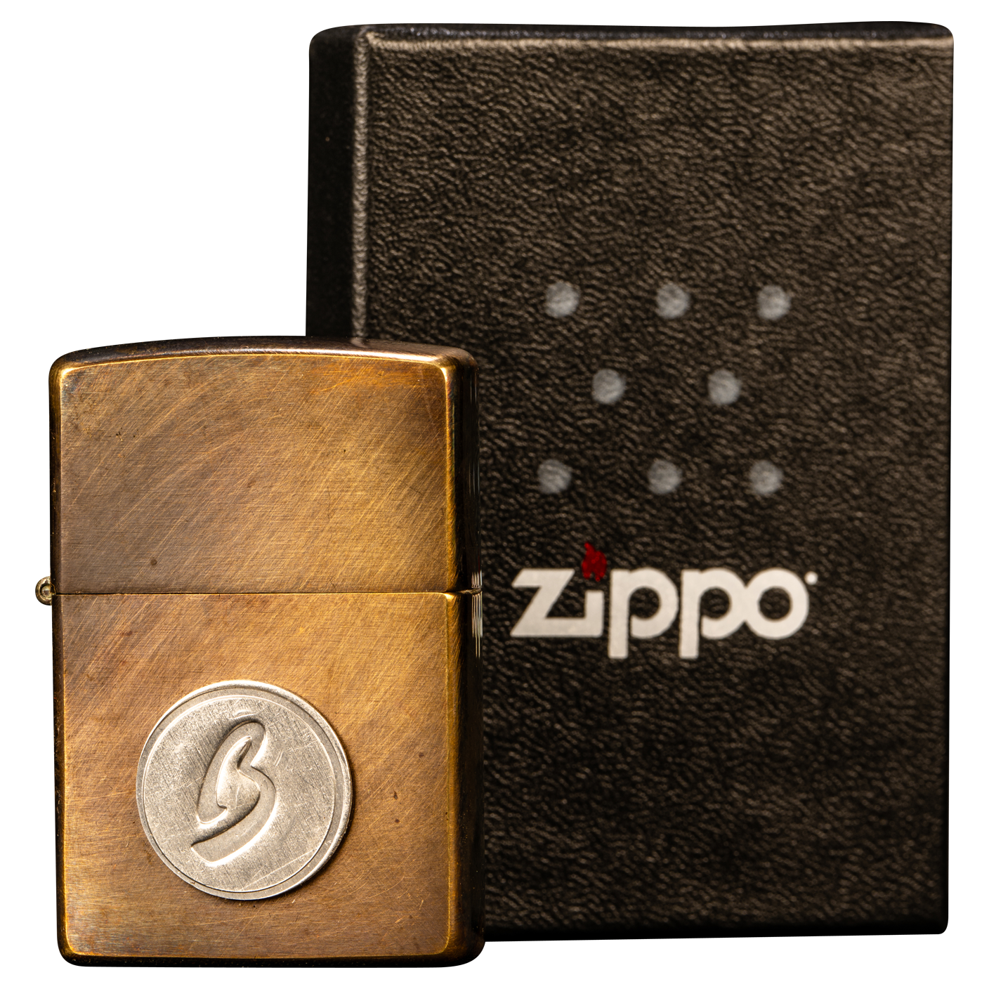 Circle B Zippo Lighter