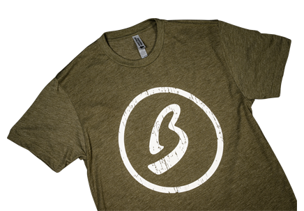 Green Circle B Tee Green Circle B Tee