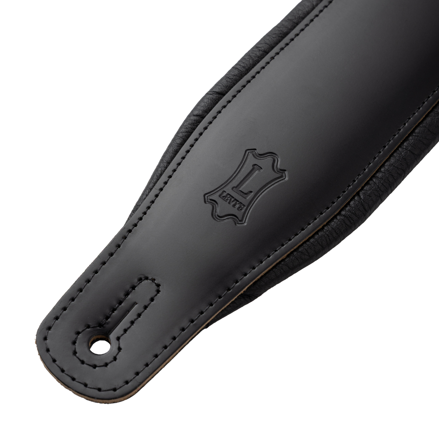 3" Wide Black Guitar Strap