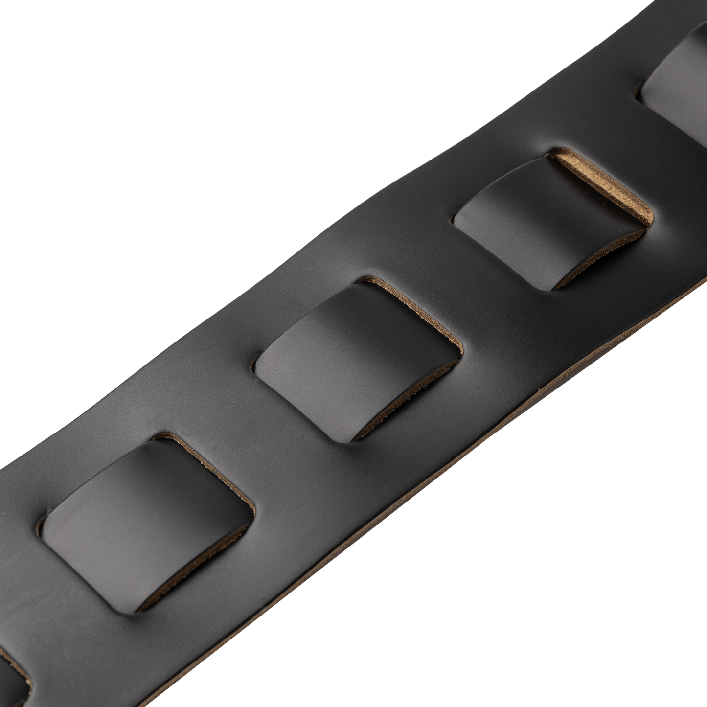 3" Wide Black Guitar Strap