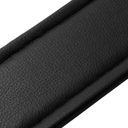 3" Wide Black Guitar Strap